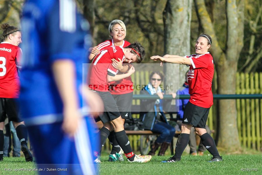 Delia Brandenstein, Steffi Kneitz, Angelina Schreck, 25.03.2017, Landesliga Nord (Frauen), Schwabthaler SV (N), FC Karsbach - Bild-ID: 2182990