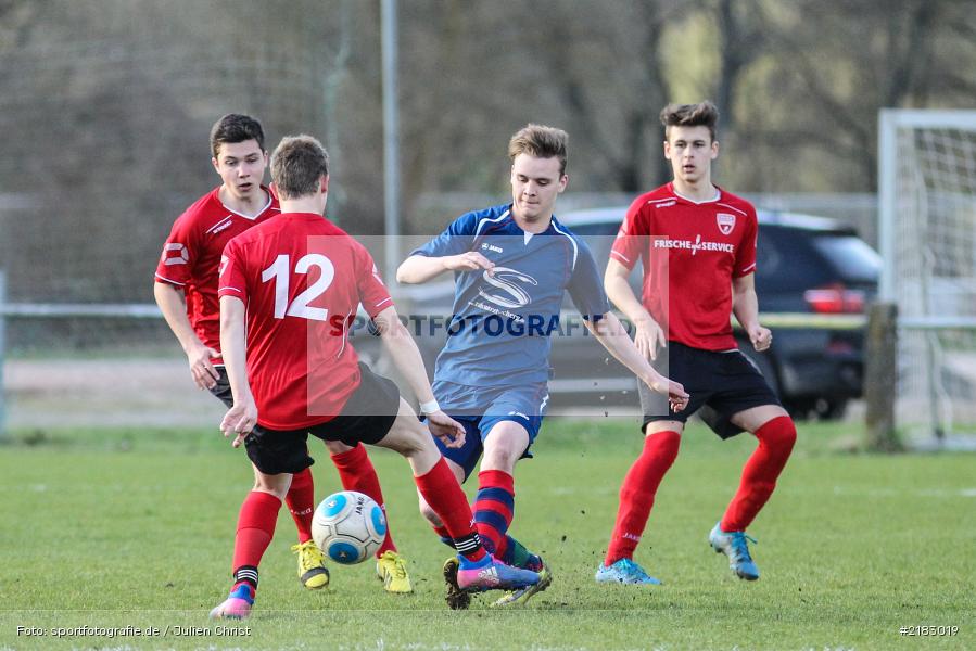 Henry Gräfenstein, Marcel Loos, 25.03.2017, U19 Bezirksoberliga, (SG) TSV/DJK Wiesentheid, JFG Kreis Karlstadt - Bild-ID: 2183019