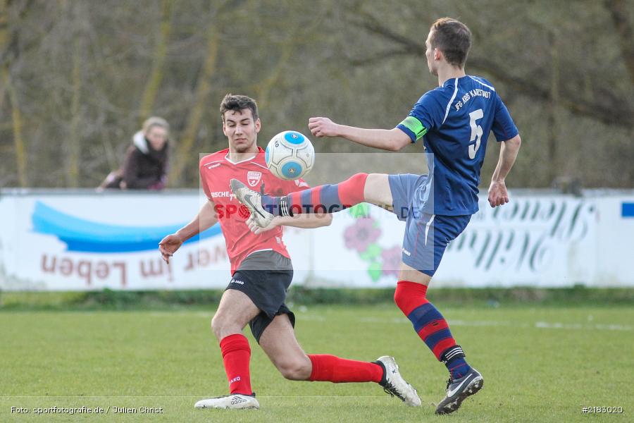 Thorsten Maier, Jonas Kleedoerfer, 25.03.2017, U19 Bezirksoberliga, (SG) TSV/DJK Wiesentheid, JFG Kreis Karlstadt - Bild-ID: 2183020