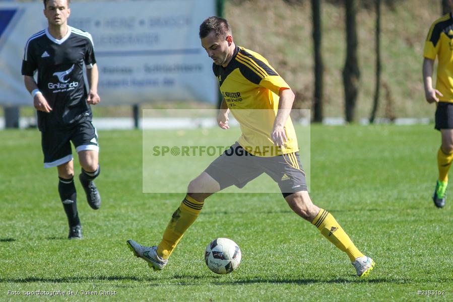 David Pahls, 26.03.2017, Kreisklasse Würzburg, FC Karsbach, BSC Aura - Bild-ID: 2183162