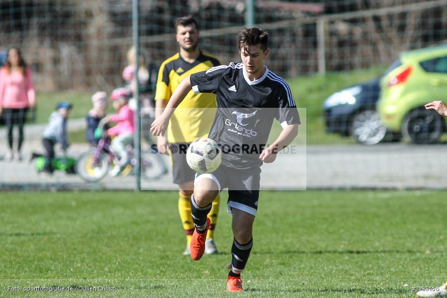 Lukas Teske, 26.03.2017, Kreisklasse Würzburg, FC Karsbach, BSC Aura - Bild-ID: 2183166