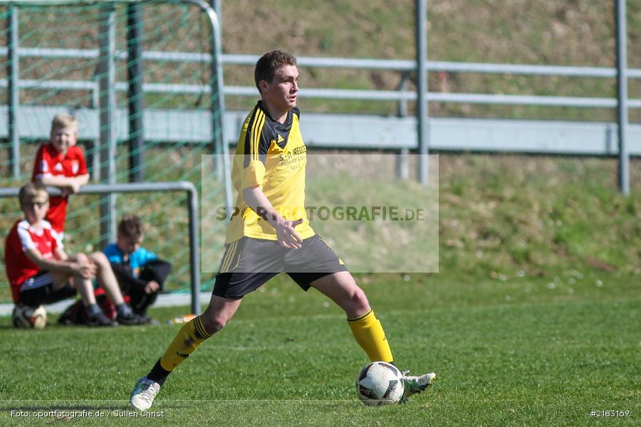 Maximilian Jeckel, 26.03.2017, Kreisklasse Würzburg, FC Karsbach, BSC Aura - Bild-ID: 2183169