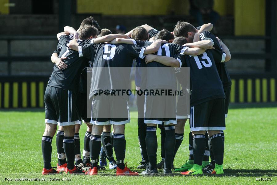 Mannschaftskreis, 26.03.2017, Kreisklasse Würzburg, FC Karsbach, BSC Aura - Bild-ID: 2183170