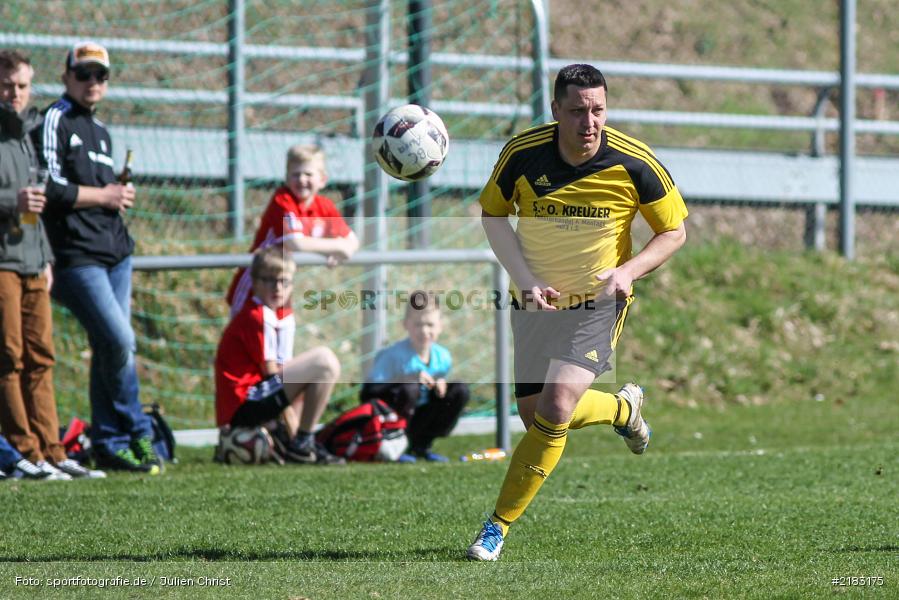 Andre Deusinger, 26.03.2017, Kreisklasse Würzburg, FC Karsbach, BSC Aura - Bild-ID: 2183175