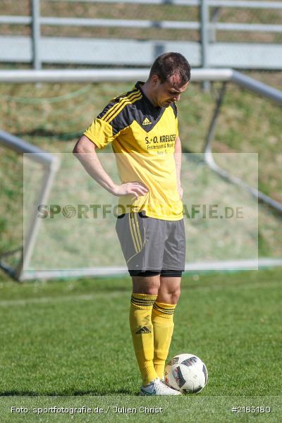 David Pahls, 26.03.2017, Kreisklasse Würzburg, FC Karsbach, BSC Aura - Bild-ID: 2183180
