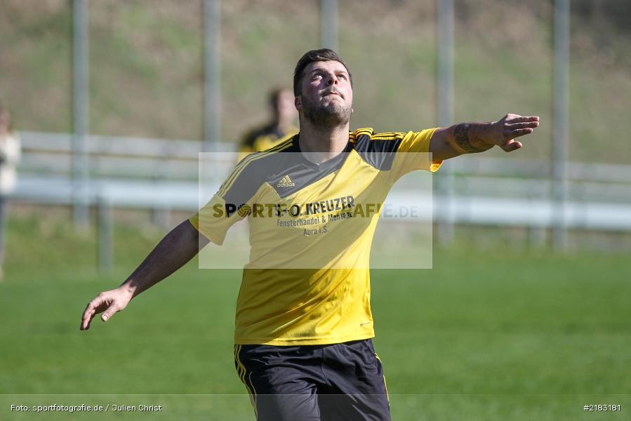 Jannik Stenglein, 26.03.2017, Kreisklasse Würzburg, FC Karsbach, BSC Aura - Bild-ID: 2183181