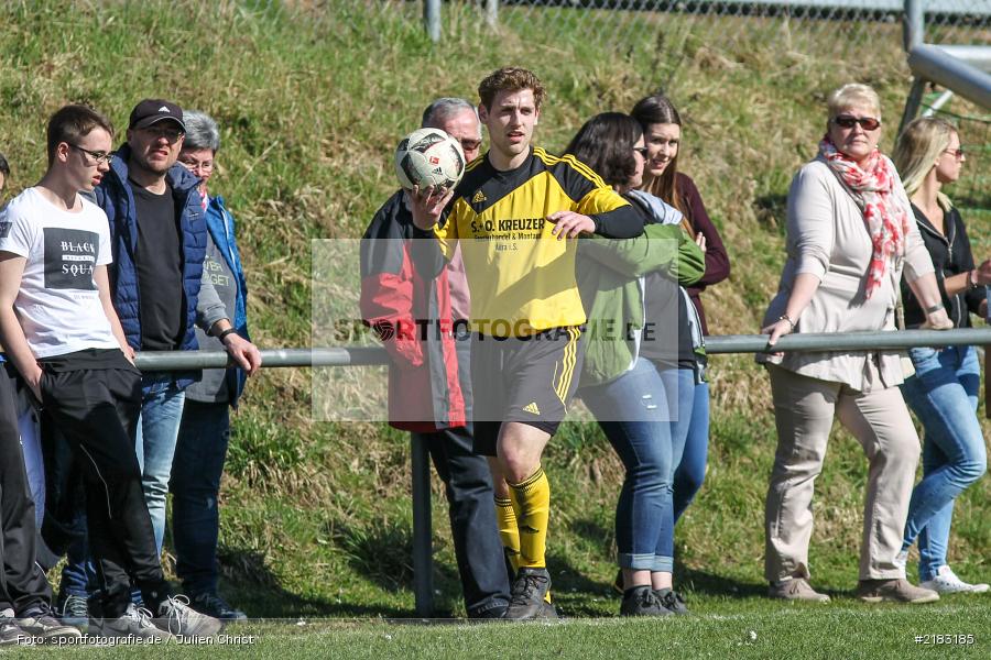 Timo Rützel, 26.03.2017, Kreisklasse Würzburg, FC Karsbach, BSC Aura - Bild-ID: 2183185