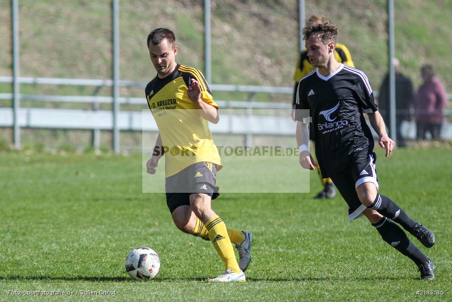 David Pahls, Steffen Lochmann, 26.03.2017, Kreisklasse Würzburg, FC Karsbach, BSC Aura - Bild-ID: 2183186