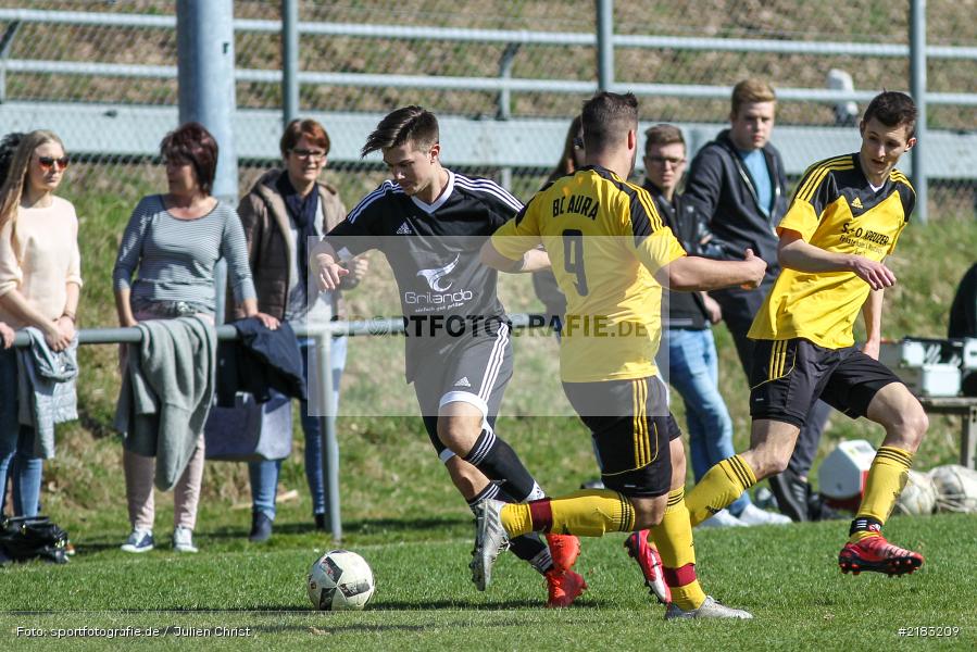 Lukas Teske, 26.03.2017, Kreisklasse Würzburg, FC Karsbach, BSC Aura - Bild-ID: 2183209