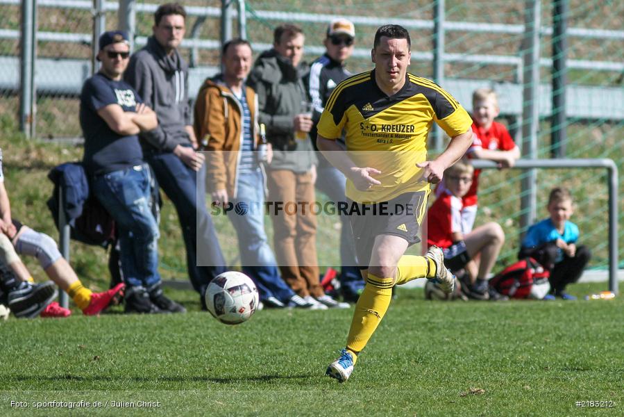 Andre Deusinger, 26.03.2017, Kreisklasse Würzburg, FC Karsbach, BSC Aura - Bild-ID: 2183212