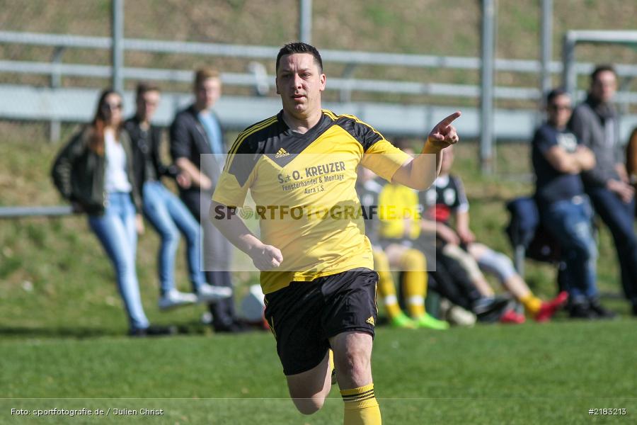 Andre Deusinger, 26.03.2017, Kreisklasse Würzburg, FC Karsbach, BSC Aura - Bild-ID: 2183213