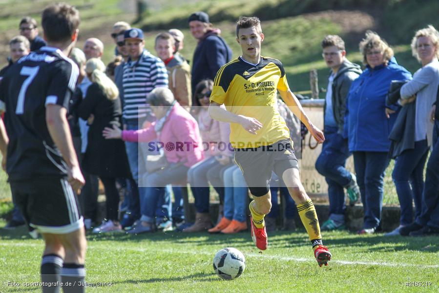 Robin Schindler, 26.03.2017, Kreisklasse Würzburg, FC Karsbach, BSC Aura - Bild-ID: 2183219