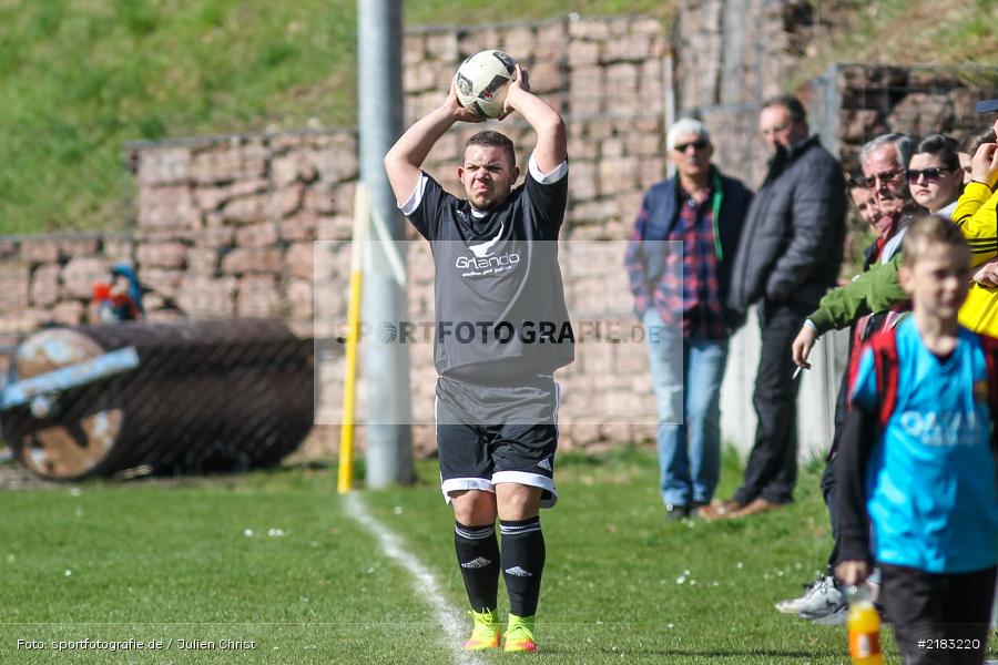 Daniel Schulte, 26.03.2017, Kreisklasse Würzburg, FC Karsbach, BSC Aura - Bild-ID: 2183220