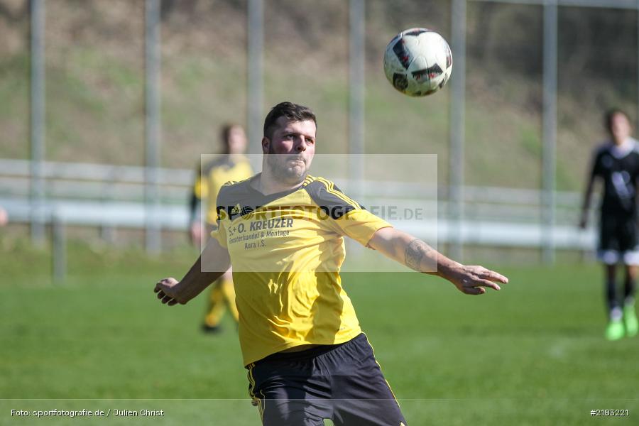 Jannik Stenglein, 26.03.2017, Kreisklasse Würzburg, FC Karsbach, BSC Aura - Bild-ID: 2183221
