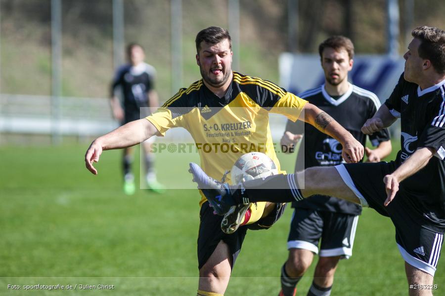 Armin Baus, Jannik Stenglein, 26.03.2017, Kreisklasse Würzburg, FC Karsbach, BSC Aura - Bild-ID: 2183228