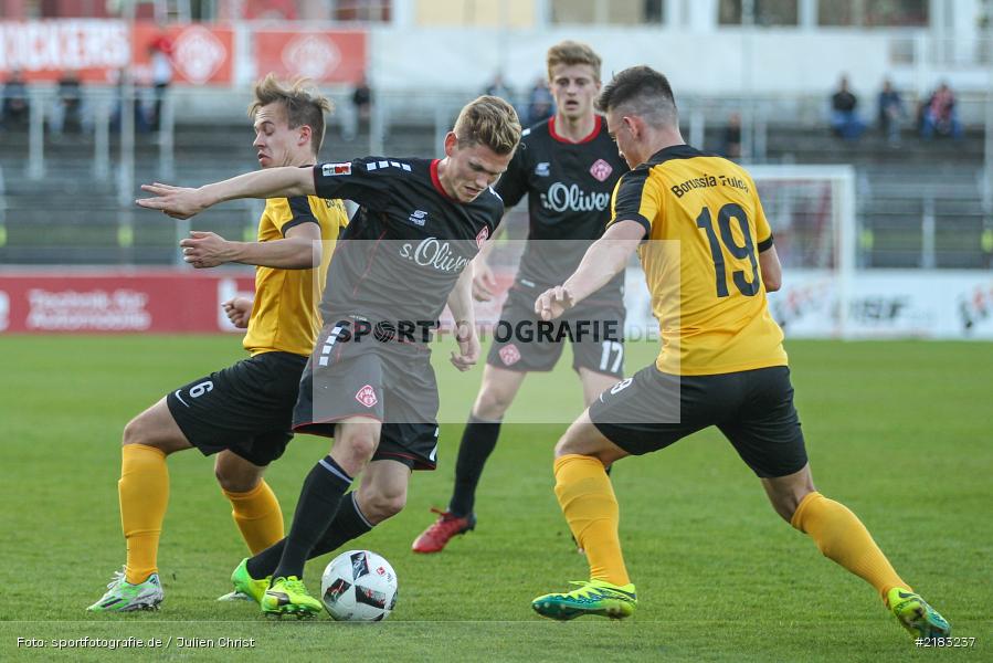 Felix Müller, SC Borussia Fulda, Patrise Gjocaj, 28.03.2017, flyeralarm Arena, Testspiel, Borussia Fulda, FC Würzbruger Kickers - Bild-ID: 2183237