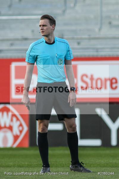Steffen Brütting, 28.03.2017, flyeralarm Arena, Testspiel, Borussia Fulda, FC Würzbruger Kickers - Bild-ID: 2183244
