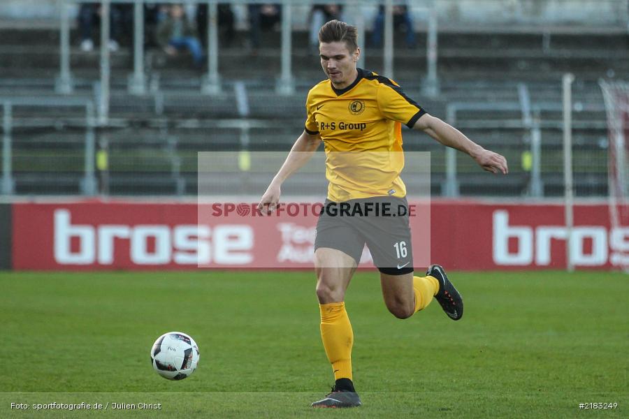 Matija Poredski, 28.03.2017, flyeralarm Arena, Testspiel, Borussia Fulda, FC Würzbruger Kickers - Bild-ID: 2183249
