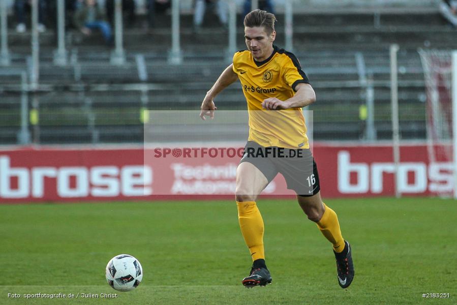 Matija Poredski, 28.03.2017, flyeralarm Arena, Testspiel, Borussia Fulda, FC Würzbruger Kickers - Bild-ID: 2183251