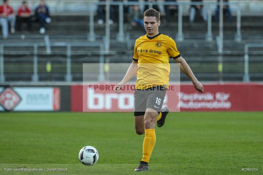Matija Poredski, 28.03.2017, flyeralarm Arena, Testspiel, Borussia Fulda, FC Würzbruger Kickers - Bild-ID: 2183256