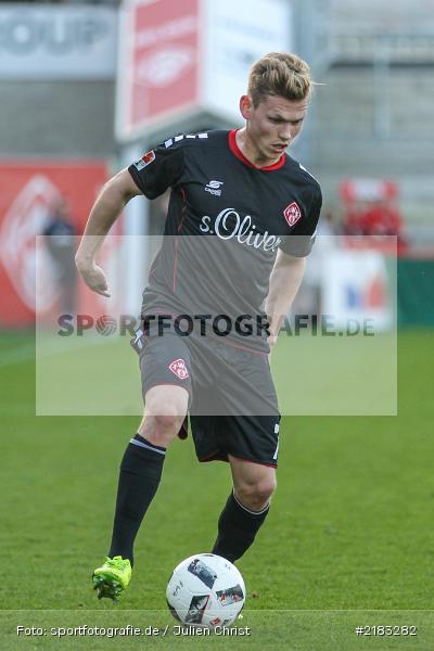 Felix Müller, 28.03.2017, flyeralarm Arena, Testspiel, Borussia Fulda, FC Würzbruger Kickers - Bild-ID: 2183282