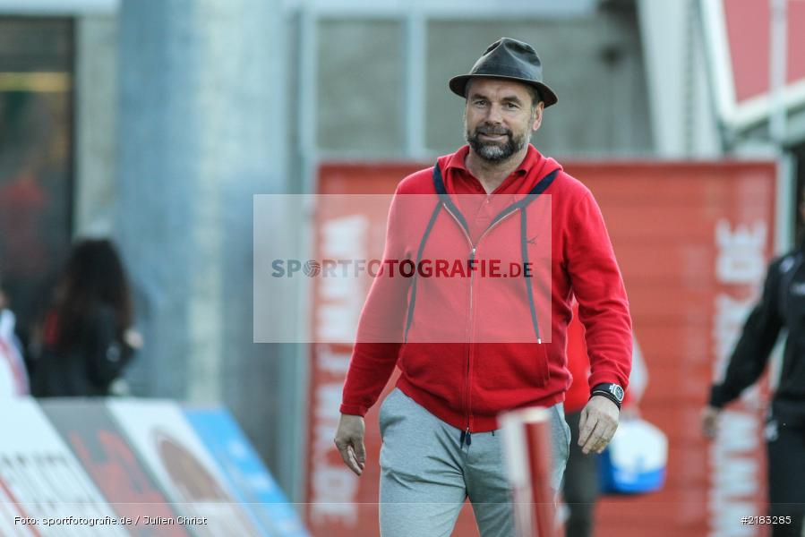 Bernd Hollerbach, 28.03.2017, flyeralarm Arena, Testspiel, Borussia Fulda, FC Würzbruger Kickers - Bild-ID: 2183285