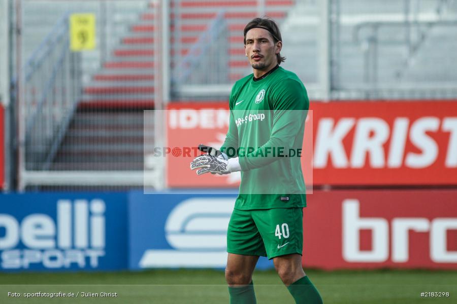 Kenan Mujezinovic, 28.03.2017, flyeralarm Arena, Testspiel, Borussia Fulda, FC Würzbruger Kickers - Bild-ID: 2183298