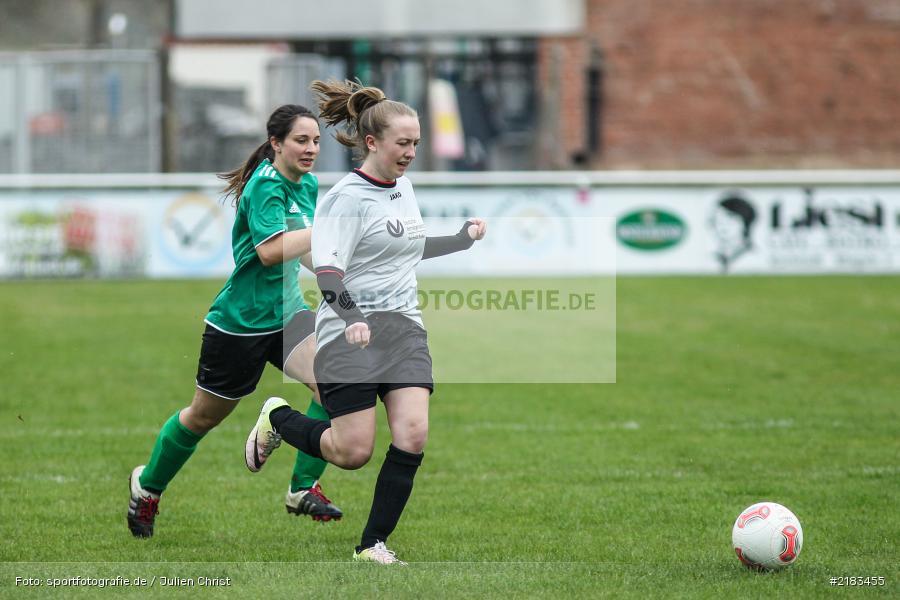 Julia Vogel, Anna Hein, 02.04.2017, Kreisliga Frauen, TSV Nüdlingen, FV Karlstadt - Bild-ID: 2183455 Julia Vogel, Anna Hein, 02.04.2017, Kreisliga Frauen, TSV Nüdlingen, FV Karlstadt - Bild-ID: 2183455