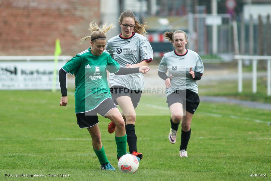 Anne-Kathrin Flederer, Maren Schweier, 02.04.2017, Kreisliga Frauen, TSV Nüdlingen, FV Karlstadt - Bild-ID: 2183461 Anne-Kathrin Flederer, Maren Schweier, 02.04.2017, Kreisliga Frauen, TSV Nüdlingen, FV Karlstadt - Bild-ID: 2183461