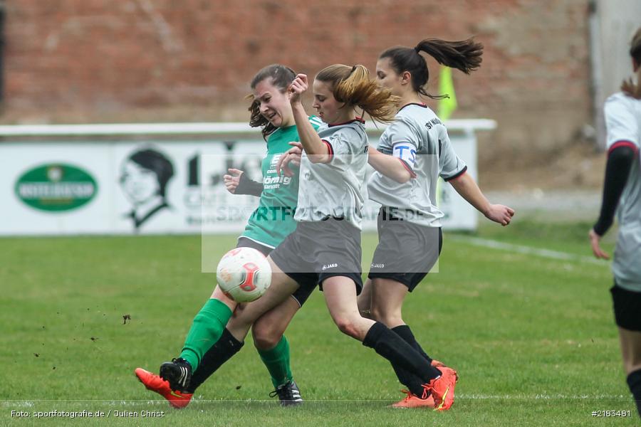 Vanessa Müller, Nicola Krapf, Chiara Thomas, 02.04.2017, Kreisliga Frauen, TSV Nüdlingen, FV Karlstadt - Bild-ID: 2183481 Vanessa Müller, Nicola Krapf, Chiara Thomas, 02.04.2017, Kreisliga Frauen, TSV Nüdlingen, FV Karlstadt - Bild-ID: 2183481