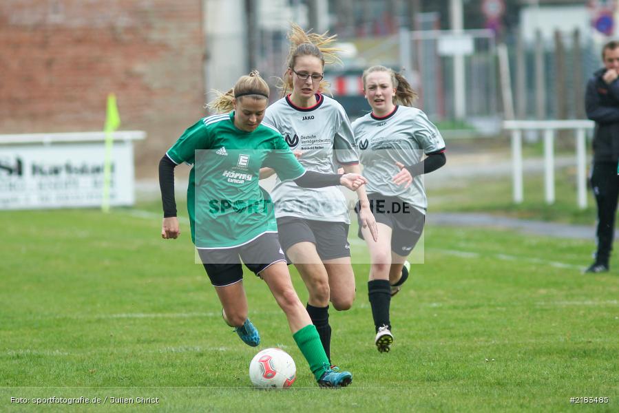 Anne-Kathrin Flederer, Maren Schweier, 02.04.2017, Kreisliga Frauen, TSV Nüdlingen, FV Karlstadt - Bild-ID: 2183485 Anne-Kathrin Flederer, Maren Schweier, 02.04.2017, Kreisliga Frauen, TSV Nüdlingen, FV Karlstadt - Bild-ID: 2183485