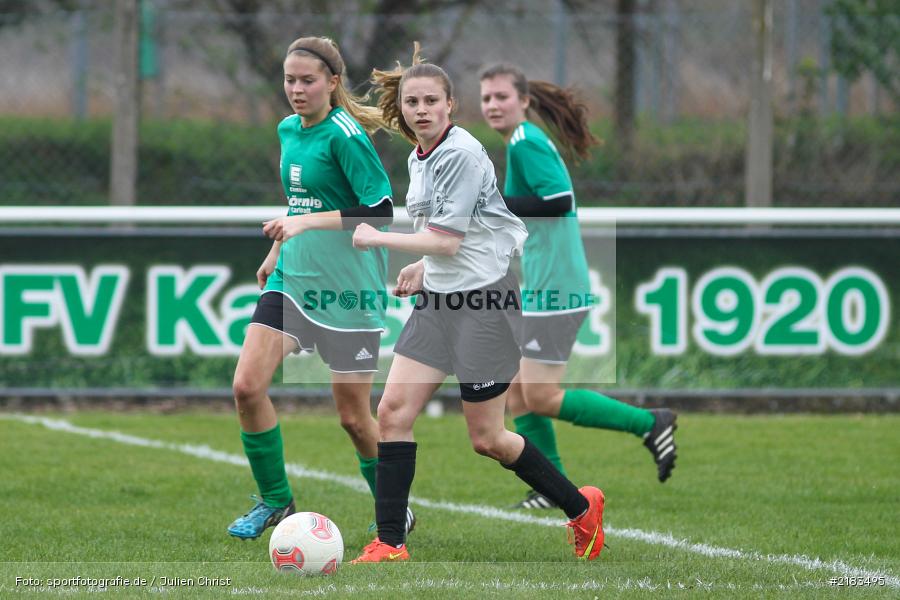 Anne-Kathrin Flederer, Nicola Krapf, 02.04.2017, Kreisliga Frauen, TSV Nüdlingen, FV Karlstadt - Bild-ID: 2183495 Anne-Kathrin Flederer, Nicola Krapf, 02.04.2017, Kreisliga Frauen, TSV Nüdlingen, FV Karlstadt - Bild-ID: 2183495