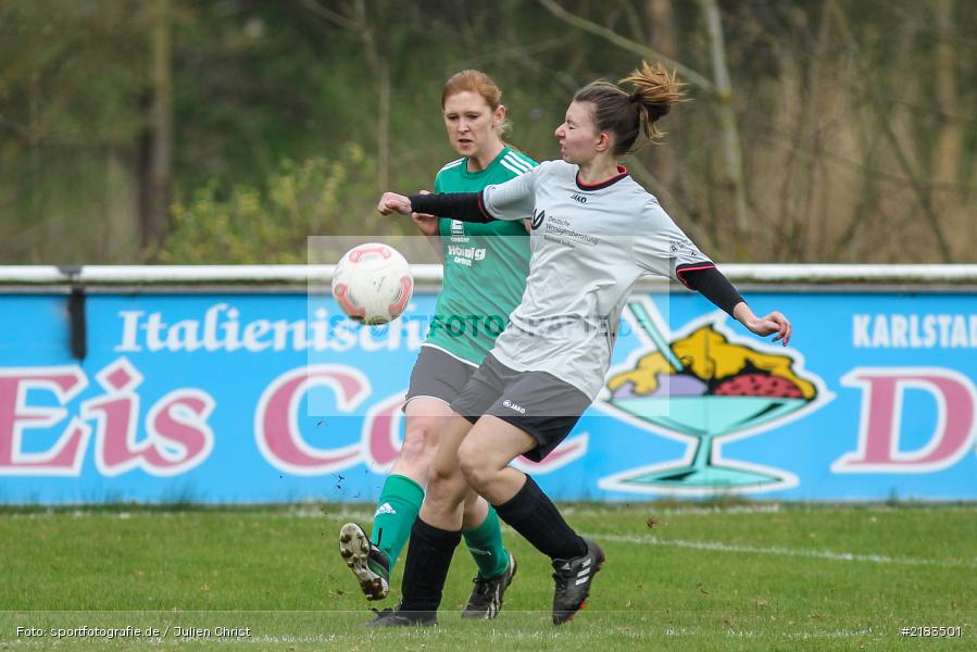 Pia Gehrsitz, Selina Thomas, 02.04.2017, Kreisliga Frauen, TSV Nüdlingen, FV Karlstadt - Bild-ID: 2183501