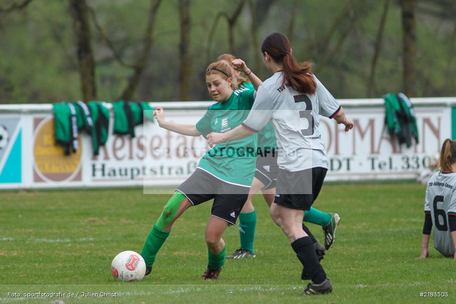 Judith Seitz, Martina Raab, 02.04.2017, Kreisliga Frauen, TSV Nüdlingen, FV Karlstadt - Bild-ID: 2183503