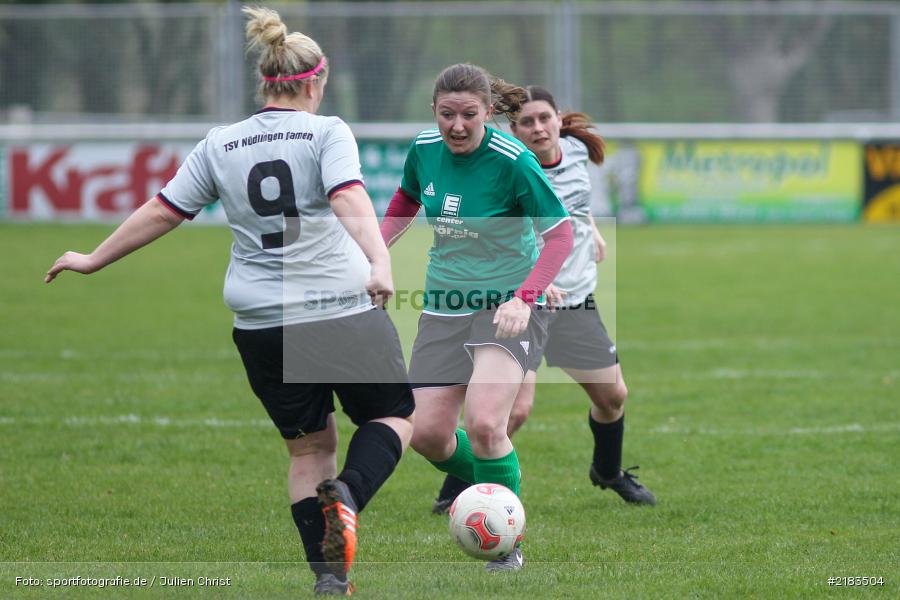 Lisa Steinbach, Elena Mast, 02.04.2017, Kreisliga Frauen, TSV Nüdlingen, FV Karlstadt - Bild-ID: 2183504