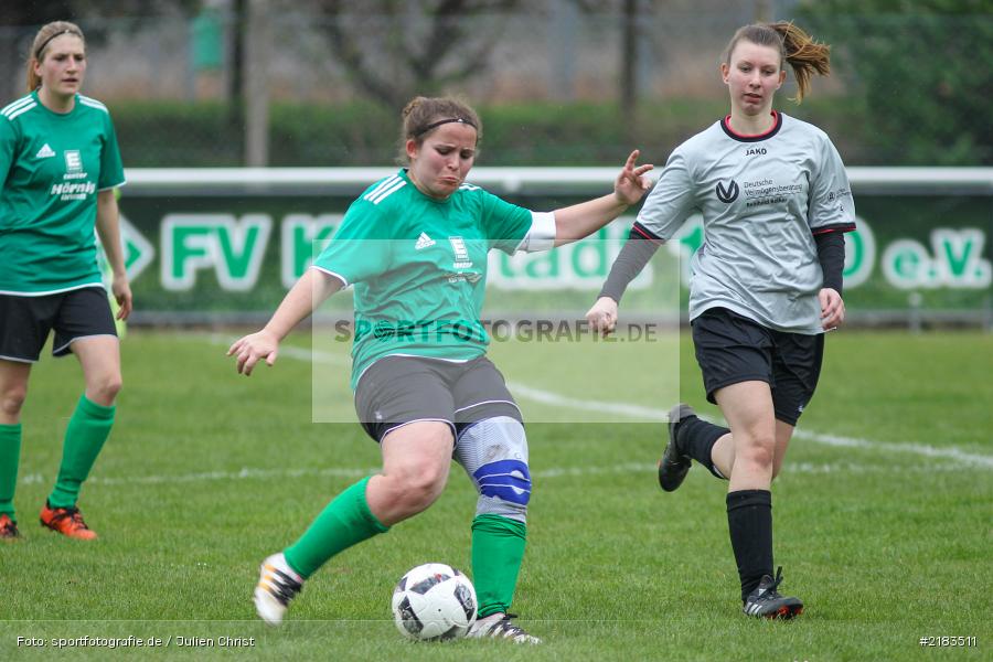 Selina Thomas, Michaela Straub, 02.04.2017, Kreisliga Frauen, TSV Nüdlingen, FV Karlstadt - Bild-ID: 2183511 Selina Thomas, Michaela Straub, 02.04.2017, Kreisliga Frauen, TSV Nüdlingen, FV Karlstadt - Bild-ID: 2183511