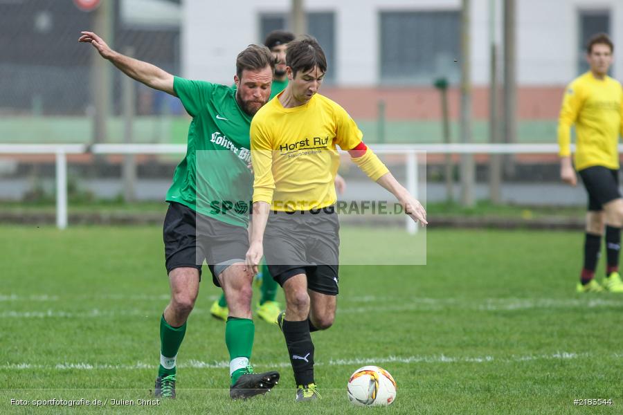 Benedikt Schrödl, Felix Heppenstiel, 02.04.2017, A-Klasse Würzburg, FV Maintal 06 e.V., FV Karlstadt II - Bild-ID: 2183544 Benedikt Schrödl, Felix Heppenstiel, 02.04.2017, A-Klasse Würzburg, FV Maintal 06 e.V., FV Karlstadt II - Bild-ID: 2183544