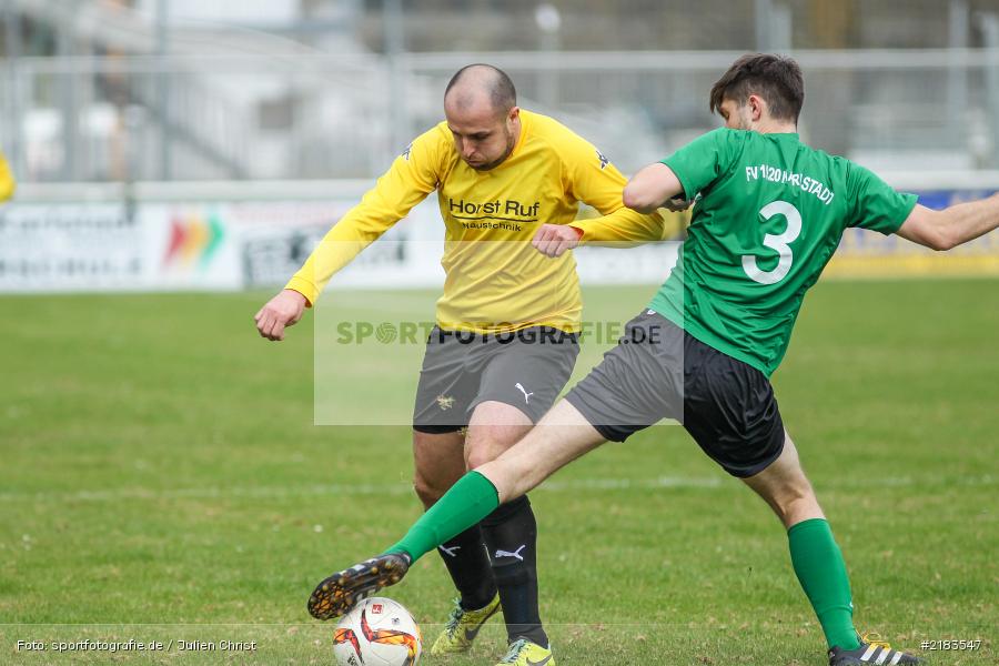 Sebastian Schmid, Thomas Daumberger, 02.04.2017, A-Klasse Würzburg, FV Maintal 06 e.V., FV Karlstadt II - Bild-ID: 2183547 Sebastian Schmid, Thomas Daumberger, 02.04.2017, A-Klasse Würzburg, FV Maintal 06 e.V., FV Karlstadt II - Bild-ID: 2183547