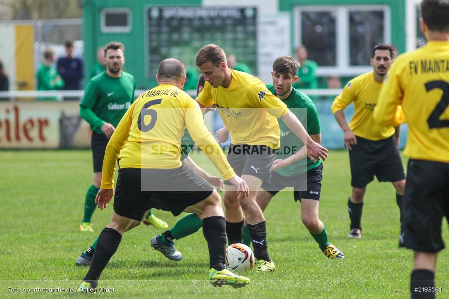 Marcel Jäger, Sebastian Schmid, 02.04.2017, A-Klasse Würzburg, FV Maintal 06 e.V., FV Karlstadt II - Bild-ID: 2183581 Marcel Jäger, Sebastian Schmid, 02.04.2017, A-Klasse Würzburg, FV Maintal 06 e.V., FV Karlstadt II - Bild-ID: 2183581