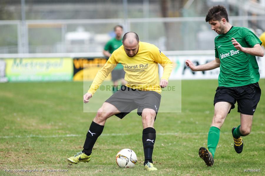 Thomas Daumberger, Sebastian Schmid, 02.04.2017, A-Klasse Würzburg, FV Maintal 06 e.V., FV Karlstadt II - Bild-ID: 2183585