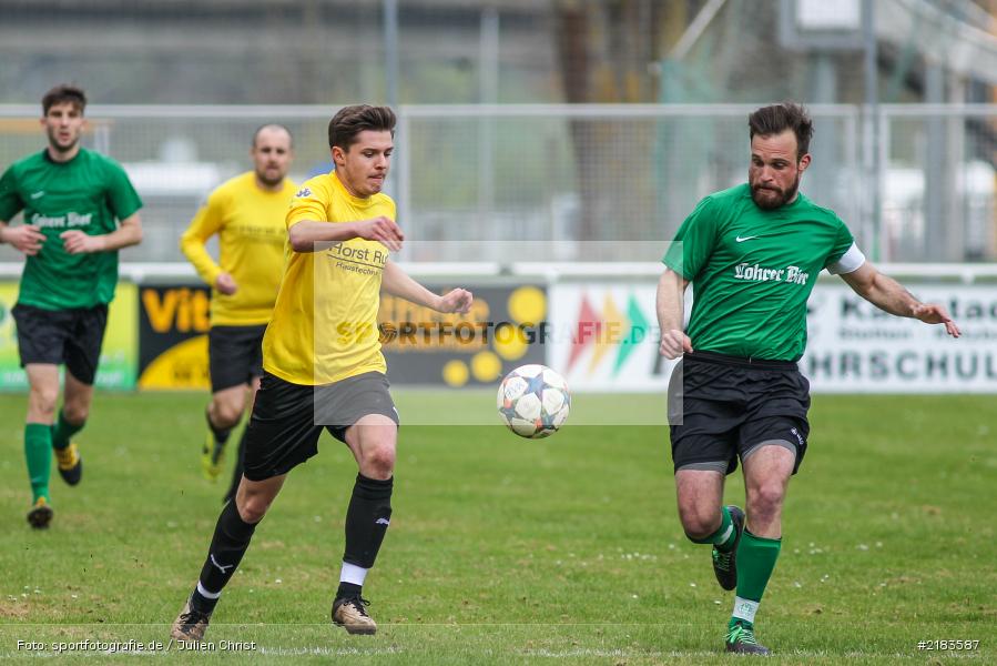 Benedikt Schrödl, Mario Hartmann, 02.04.2017, A-Klasse Würzburg, FV Maintal 06 e.V., FV Karlstadt II - Bild-ID: 2183587