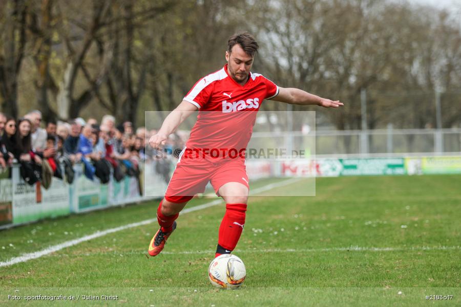 André Mehrlich, 02.04.2017, Fussball, Bezirksliga Unterfranken West, TuS Frammersbach, FV Karlstadt - Bild-ID: 2183617 André Mehrlich, 02.04.2017, Fussball, Bezirksliga Unterfranken West, TuS Frammersbach, FV Karlstadt - Bild-ID: 2183617