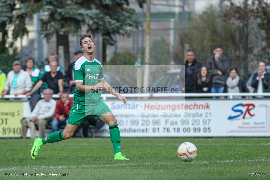 Michael Winkler, 02.04.2017, Fussball, Bezirksliga Unterfranken West, TuS Frammersbach, FV Karlstadt - Bild-ID: 2183653 Michael Winkler, 02.04.2017, Fussball, Bezirksliga Unterfranken West, TuS Frammersbach, FV Karlstadt - Bild-ID: 2183653
