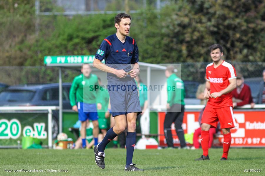 Marcus Marquart, 02.04.2017, Fussball, Bezirksliga Unterfranken West, TuS Frammersbach, FV Karlstadt - Bild-ID: 2183655 Marcus Marquart, 02.04.2017, Fussball, Bezirksliga Unterfranken West, TuS Frammersbach, FV Karlstadt - Bild-ID: 2183655