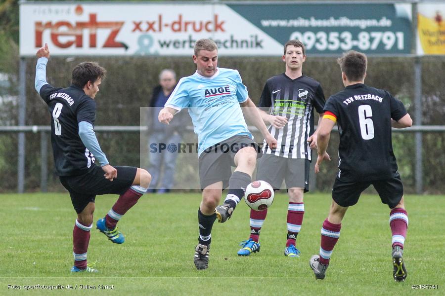 Patrick Kohrmann, Andreas Köhler, 05.04.2017, Kreisliga Würzburg, SV Altfeld, TSV Retzbach - Bild-ID: 2183741