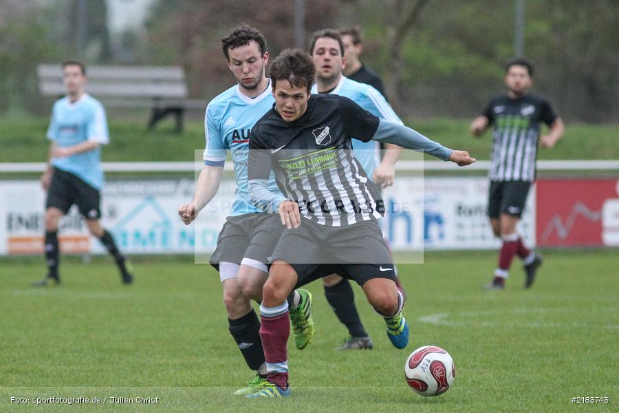 Christoph Kaufmann, Andreas Köhler, 05.04.2017, Kreisliga Würzburg, SV Altfeld, TSV Retzbach - Bild-ID: 2183743 Christoph Kaufmann, Andreas Köhler, 05.04.2017, Kreisliga Würzburg, SV Altfeld, TSV Retzbach - Bild-ID: 2183743