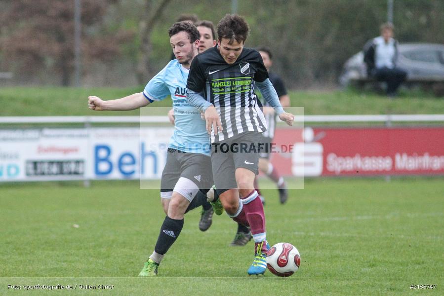 Christoph Kaufmann, Andreas Köhler, 05.04.2017, Kreisliga Würzburg, SV Altfeld, TSV Retzbach - Bild-ID: 2183747 Christoph Kaufmann, Andreas Köhler, 05.04.2017, Kreisliga Würzburg, SV Altfeld, TSV Retzbach - Bild-ID: 2183747
