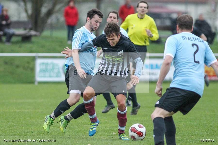 Christoph Kaufmann, Andreas Köhler, 05.04.2017, Kreisliga Würzburg, SV Altfeld, TSV Retzbach - Bild-ID: 2183762 Christoph Kaufmann, Andreas Köhler, 05.04.2017, Kreisliga Würzburg, SV Altfeld, TSV Retzbach - Bild-ID: 2183762