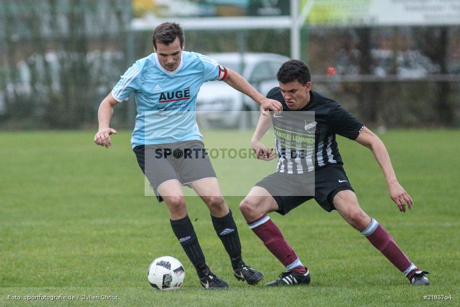 Christopher Gebert, Nicolai Zull, 05.04.2017, Kreisliga Würzburg, SV Altfeld, TSV Retzbach - Bild-ID: 2183764