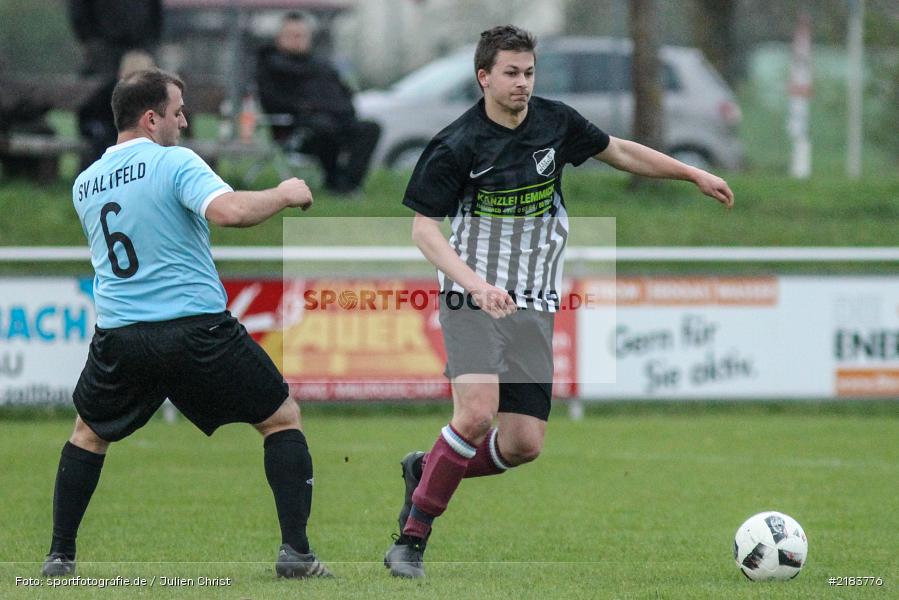 Tobias Hehrlein, Christoph Hirschler, 05.04.2017, Kreisliga Würzburg, SV Altfeld, TSV Retzbach - Bild-ID: 2183776 Tobias Hehrlein, Christoph Hirschler, 05.04.2017, Kreisliga Würzburg, SV Altfeld, TSV Retzbach - Bild-ID: 2183776